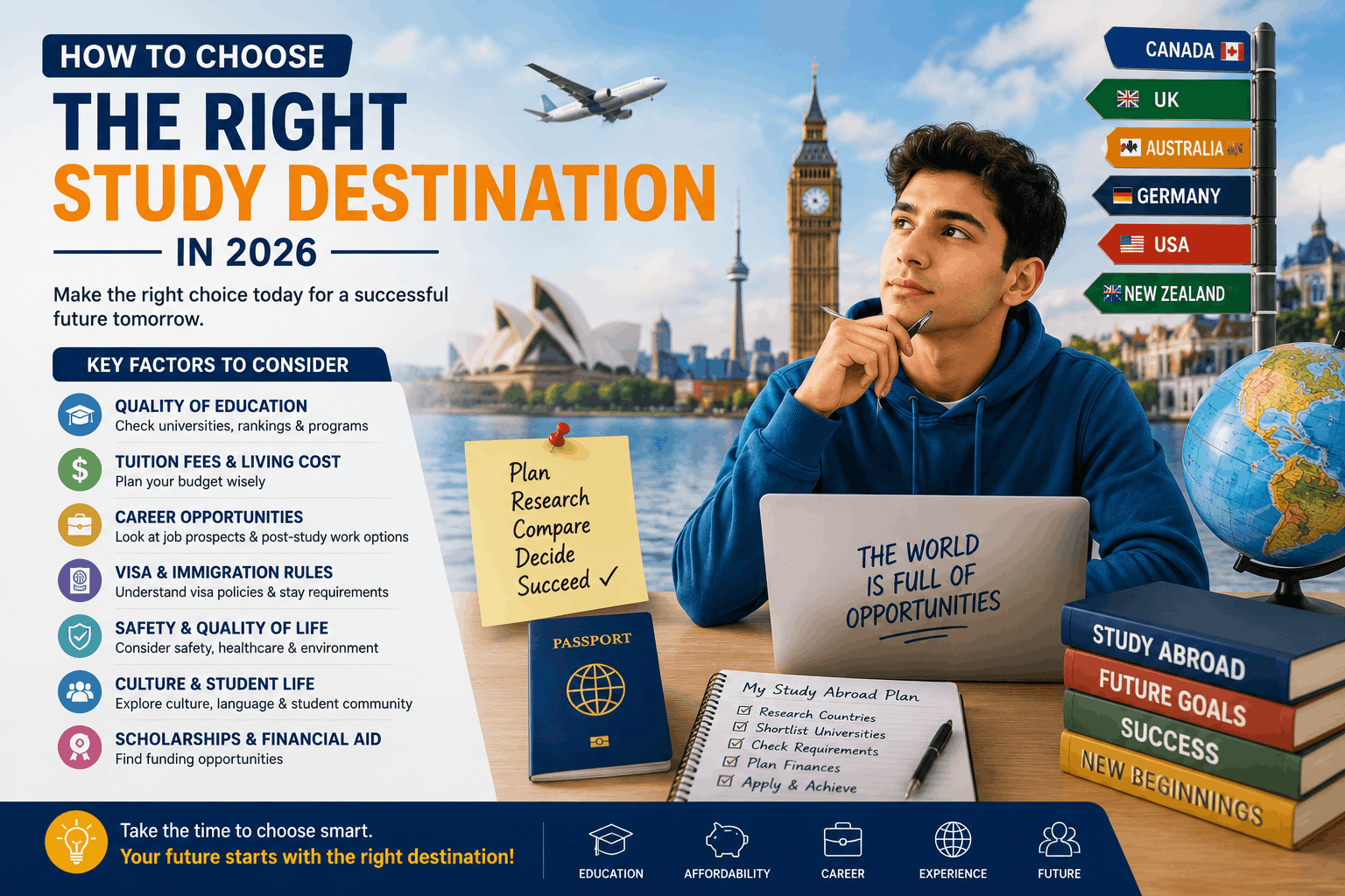 How to Choose the Right Study Destination in 2026