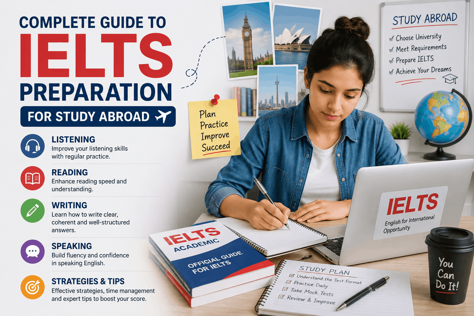 Complete Guide to IELTS Preparation for Study Abroad